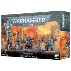Набор миниатюр Warhammer Games Workshop 48 08 Space Marines: Company Heroes