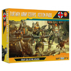 Набор миниатюр Infinity Corvus Belli 281112 0851  Tartary Army Corps Action Pack