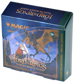 Набор Wizards of the Coast MKW732333 MTG  Lord Rings Tales Middle Earth: Collector Booster Display Special Edition