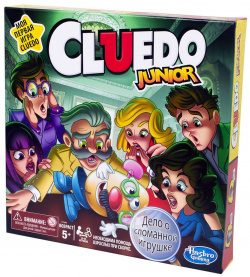 Настольная игра Hasbro (Хасбро) C1293E76 Cluedo Junior: Дело о сломанной игрушке