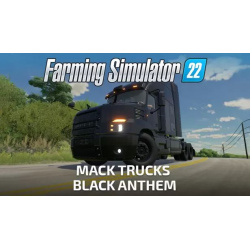 Настольная игра GIANTS Software 125259 Farming Simulator 22  Mack Trucks: Black Anthem (Steam) (для PC/Steam)