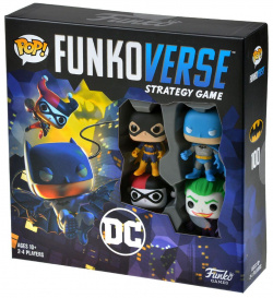 FunkoVerse Strategy Game: DC 4 Pack Funko 42628