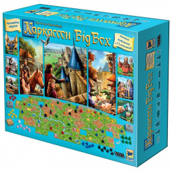 Настольная игра Hobby World 915290 Каркассон: Big Box Дополнений хватит надолго