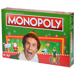 Настольная игра Hasbro (Хасбро) WM01492 EN1 6 Monopoly: Elf Не забывайте верить