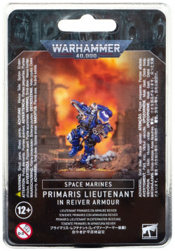 Набор миниатюр Warhammer Games Workshop 48 64 Space Marines Primaris Lieutenant in Reiver Armour
