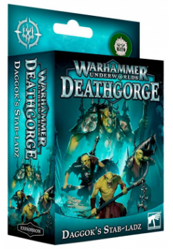 Набор миниатюр Warhammer Games Workshop 109 26 Underworlds: Deathgorge  Daggoks Stab Ladz