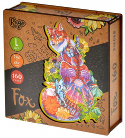 Настольная игра Rugo FoxL Пазл "Лиса" (размер L)