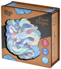 Настольная игра Rugo OrientDragonL Пазл "Восточный дракон" (размер L)