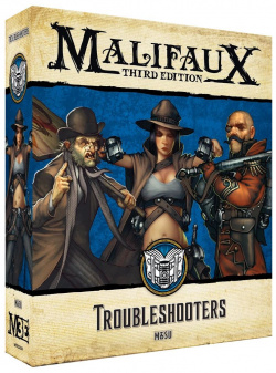 Настольная игра Wyrd Games WYR23314 Malifaux 3E: Troubleshooters Серьёзные ребята