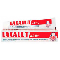 Паста зубная LACALUT Active Укрепление десен  снижение кровоточивости 75 мл