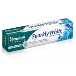 Паста зубная HIMALAYA SPARKLY WHITE отбеливающая 75 мл Здоровые десны  залог