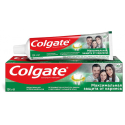 Паста зубная COLGATE Максимальная защита от кариеса Двойная Мята 100 мл Кариес