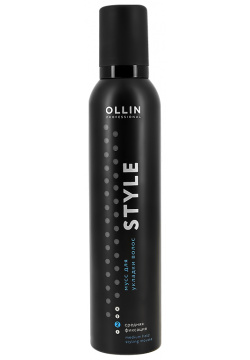 Мусс для волос OLLIN PROFESSIONAL STYLE средней фиксации 250 мл 