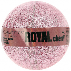 Бурлящий шар для ванны LCOSMETICS с блестками Royal cherry 160 г Пришло время