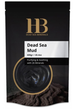 Грязь для тела H & B минеральная Мертвого моря 600 г 