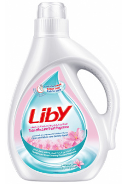 Средство для стирки LIBY жидкое с ароматом Лилии 1 л 