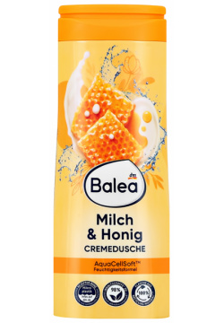 Крем гель для душа BALEA Honey & milk 300 мл Milch Honig от