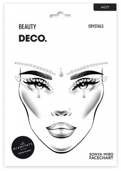 Кристаллы для лица и тела DECO  FACE CRYSTALS by Miami tattoos Jazzy