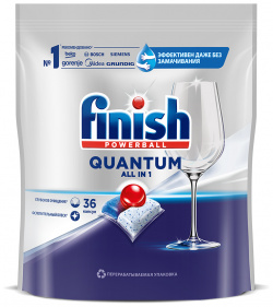 Таблетки для посудомоечных машин FINISH Quantum Ultimate 36 шт 