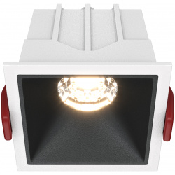 Встраиваемый светильник Maytoni Alfa LED DL043 01 10W3K SQ WB 