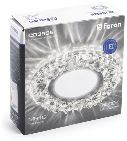Встраиваемый светильник Feron CD3905 41827 