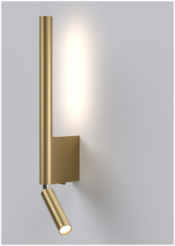 Настенный светильник Elektrostandard Sarca LED латунь 4000К (401 