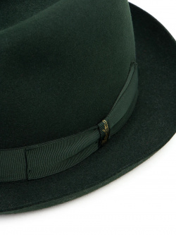 Шляпа с полями BORSALINO  1160/0621/зел