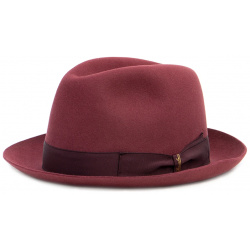 Шляпа с полями BORSALINO  1160/4481/бордо