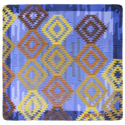Шелковый платок с принтом ETRO  17228/6300/200/ Горчичный Нагрудный паше, размер: Один ...