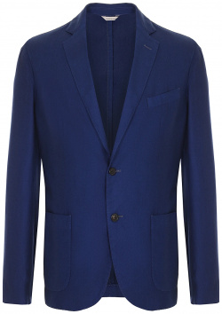 Пиджак casual кашемировый COLOMBO  GI00153/77035 2 CO1/ Т Синий в стиле