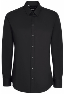 Приталенная рубашка DOLCE & GABBANA  G5CX5T/FUEAJ/черн от