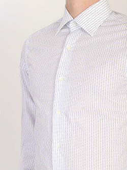 Рубашка хлопковая Slim Fit CANALI  GD00802/404/X05 SF