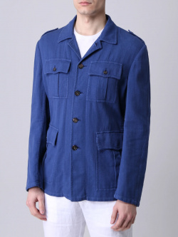 Пиджак с накладными карманами STILE LATINO  GUALGERI/PTM12003/T1330