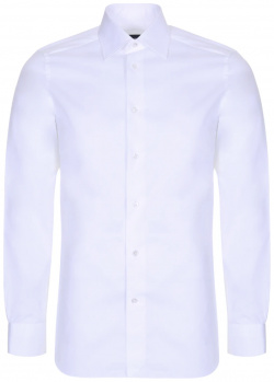 Рубашка Slim Fit хлопковая ERMENEGILDO ZEGNA  801222 9MS0PA G