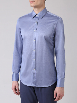 Рубашка хлопковая modern fit CANALI  GN00845/403/L777