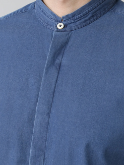 Рубашка хлопковая slim fit CANALI  GL00952/301/L7C3