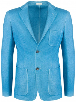 Кашемировый пиджак COLOMBO  GI00205/M0006 голубой