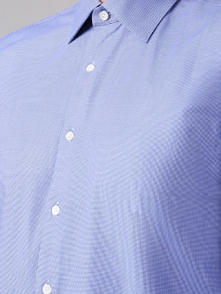Рубашка Regular Fit хлопковая CANALI  00108/302 MODERN син факт