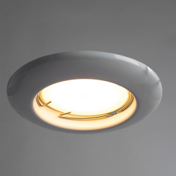 Точечный встраиваемый светильник Arte Lamp PRAKTISCH A1203PL 1WH