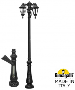 Парковый светильник Fumagalli NEBO BISSO/RUT E26 202 S30 AXF1R DN 