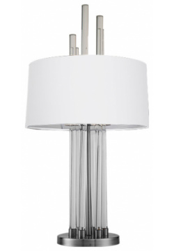 Декоративная настольная лампа Delight Collection TABLE LAMP KM0921T nickel 