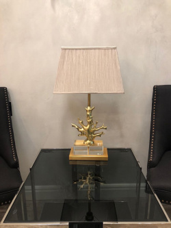 Декоративная настольная лампа Delight Collection TABLE LAMP BT 1004 brass