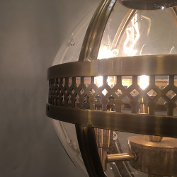 Декоративная настольная лампа Delight Collection RESIDENTIAL KM0115T 3S brass
