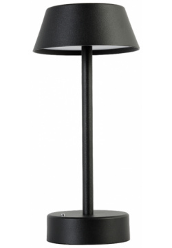 Декоративная настольная лампа Crystal Lux SANTA LG1 BLACK 