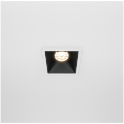 Встраиваемый светильник Maytoni ALFA LED DL043 01 10W3K D SQ WB
