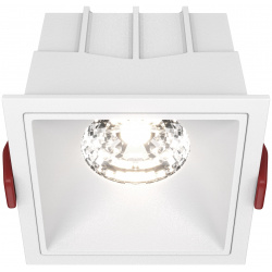 Встраиваемый светильник Maytoni ALFA LED DL043 01 15W4K D SQ W 
