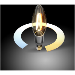 Светодиодная филаментная лампа Elektrostandard Свеча F 5W 500Lm 3300K/4200K/6500K E14 BLE1437 4690389174209 a055921 