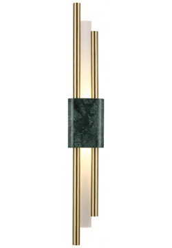 Настенный светильник Crystal Lux CARTA AP6W LED GREEN/BRASS 