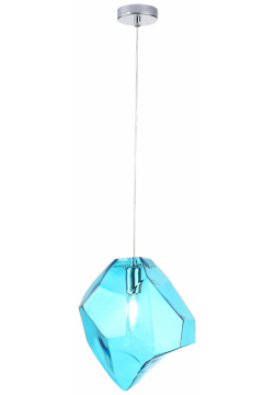 Подвесной светильник Crystal Lux NUESTRO SP1 CHROME/BLUE 