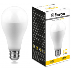 Светодиодная лампа Feron A80 30W 2580Lm 2700K E27 38194 